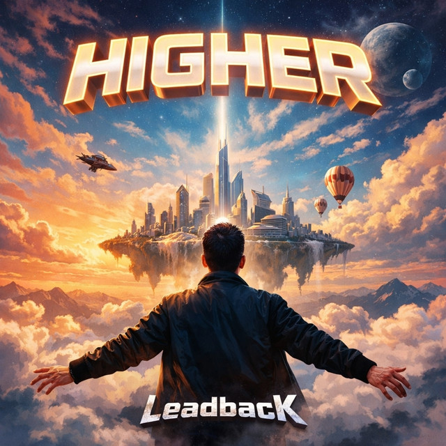 Album cover for HIGHER by LeadbacK