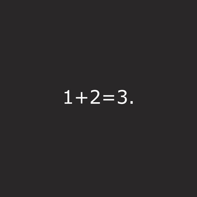 1+2=3. cover art