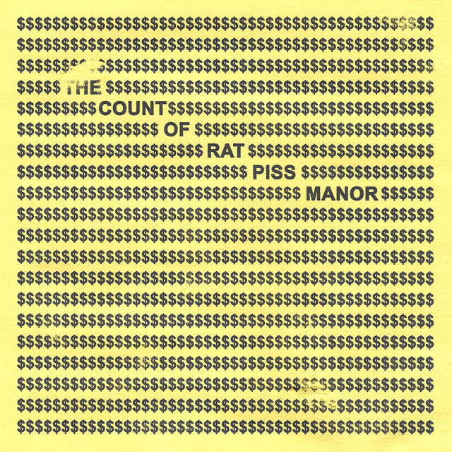 THE COUNT OF RAT PISS MANOR album image