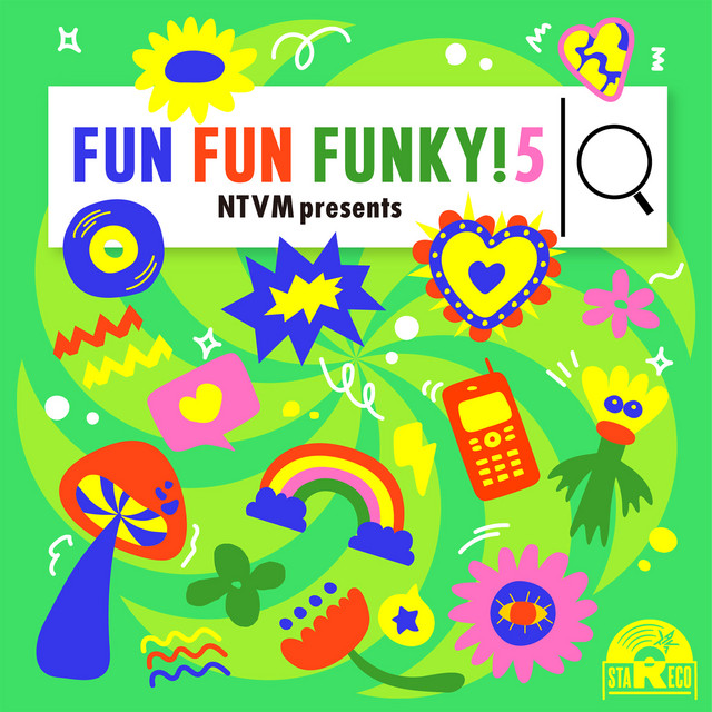 NTVM presents FUN FUN FUNKY!5 cover