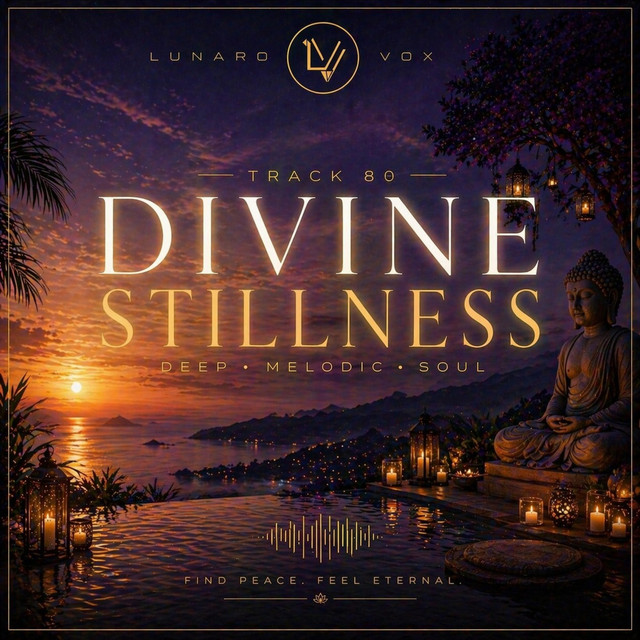 Album cover for DIVINE STILLNESS by Lunaro Vox