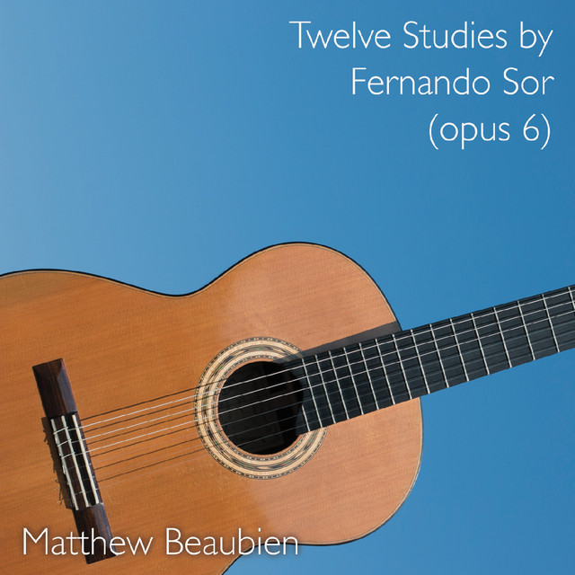 Twelve Studies by Fernando Sor (Opus 6) cover art