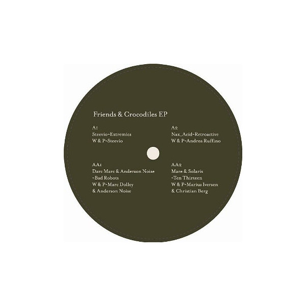 Friends & Crocodiles EP cover art