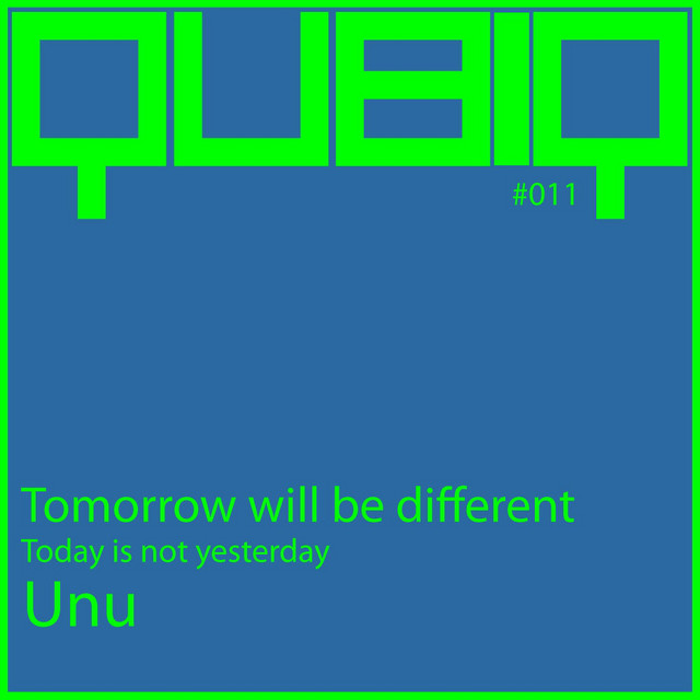 Tomorrow Will Be Different cover