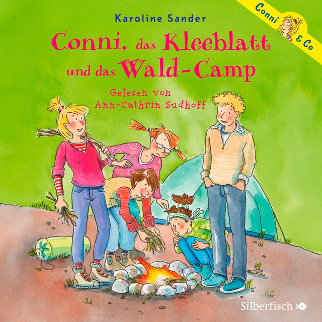 Conni & Co 14: Conni, das Kleeblatt und das Wald-Camp cover art
