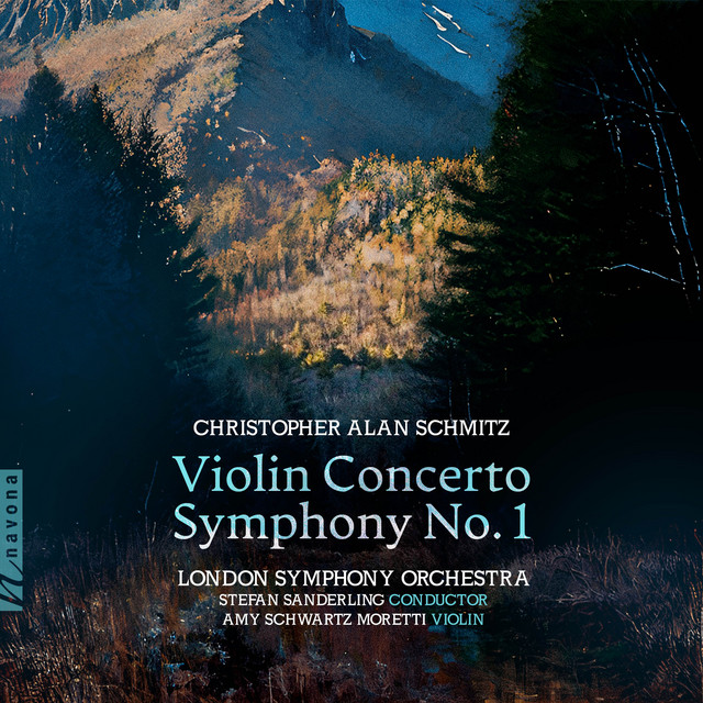 Christopher Schmitz: Violin Concerto & Symphony No. 1 cover art