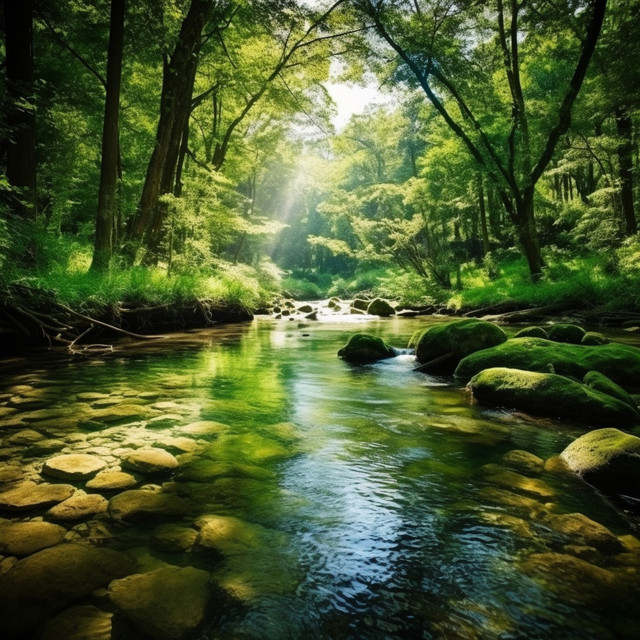Relaxing Waters: Meditation for Serenity cover art