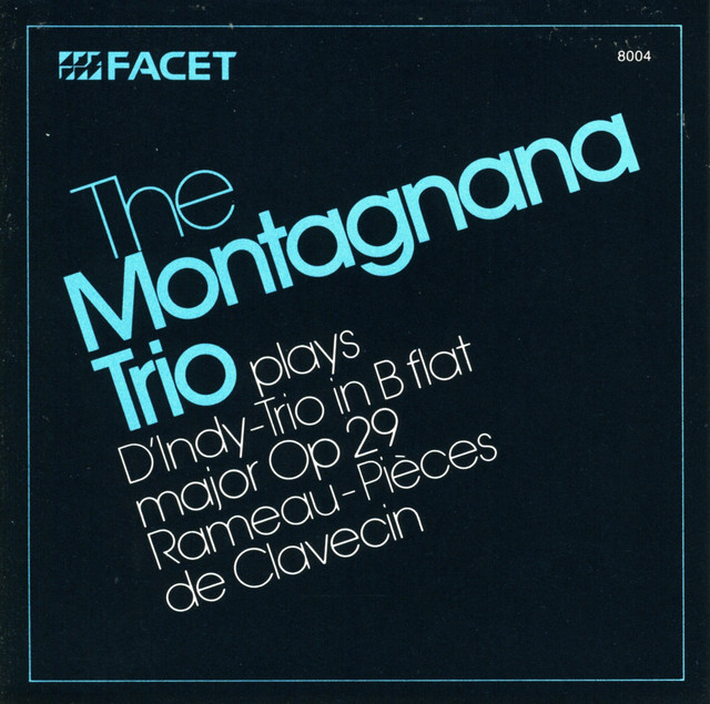 Indy, V.: Trio, Op. 29 / Rameau, J.P.: Concert No. 5 in D Minor