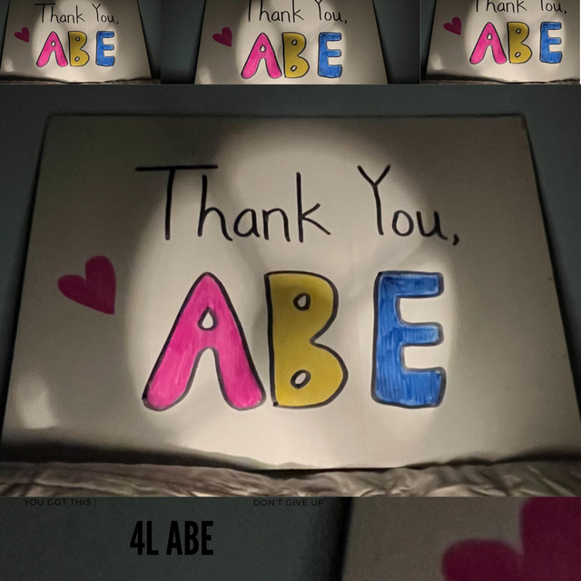 Thank you, Abe cover art