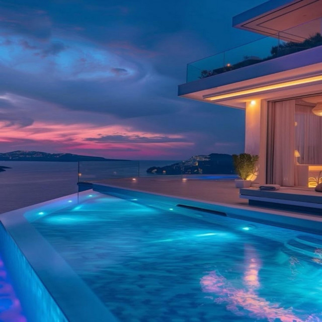 greece sunset