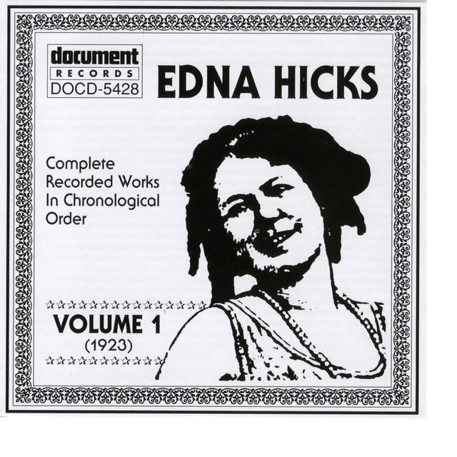 Edna Hicks Vol. 1 (1923) cover art
