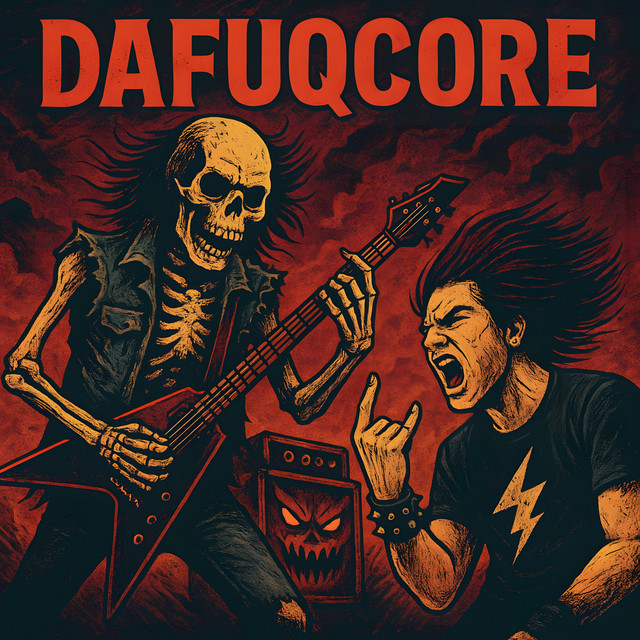Dafuqcore release artwork