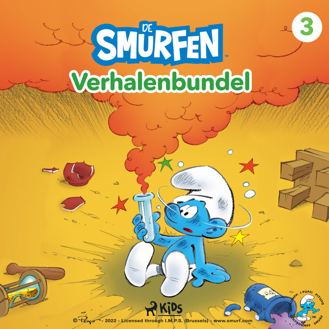 De Smurfen (Vlaams) - Verhalenbundel 3 cover art