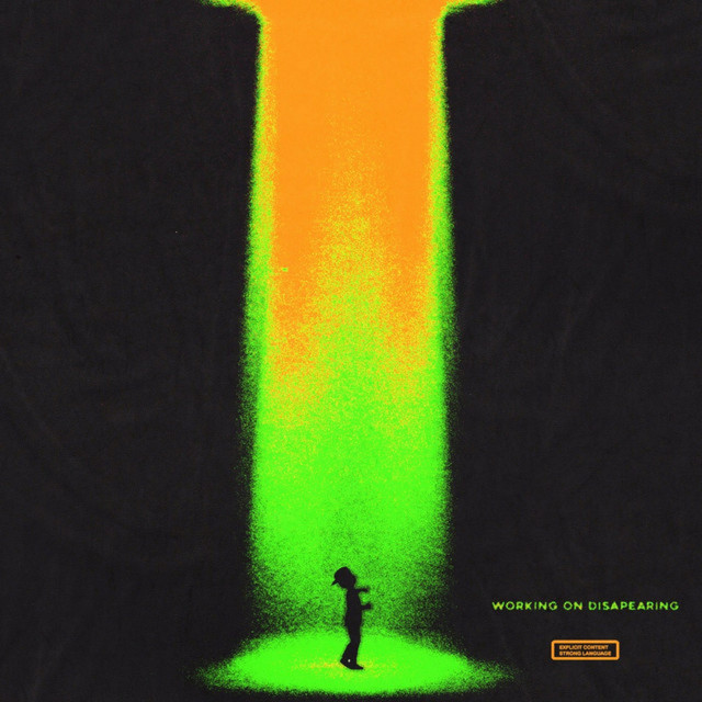 Working on Disappearing cover art