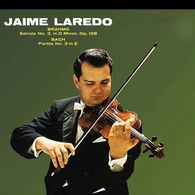 Laredo - Bahms Sonata No. 3 & Bach Partita No. 3 cover art