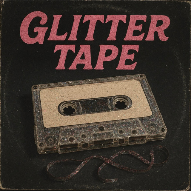 Glitter tape cover art
