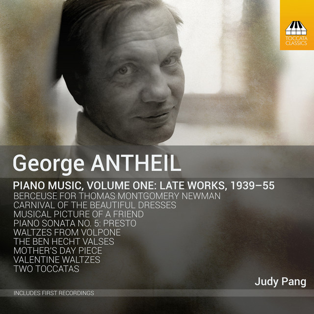Antheil: Piano Music, Vol. 1 cover art
