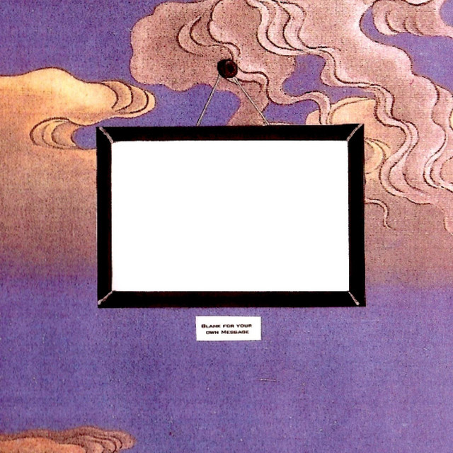 Blank For Your Own Message cover