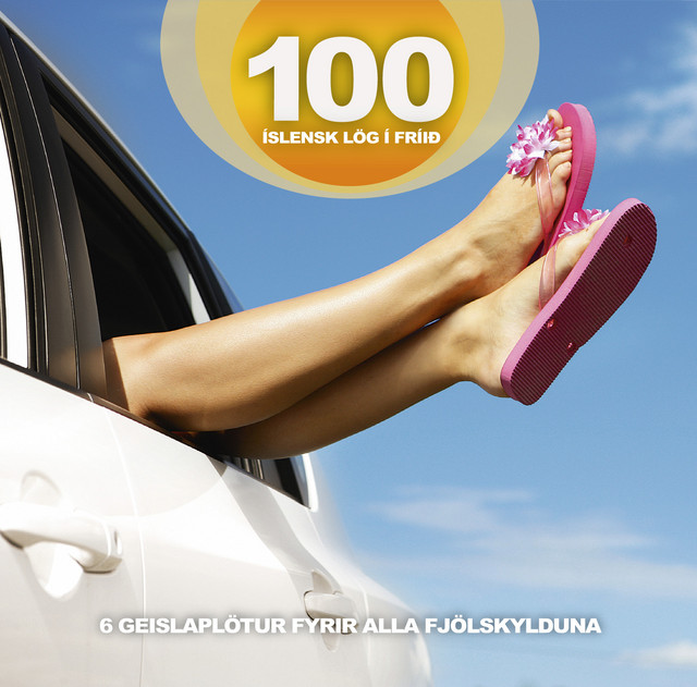 100 íslensk lög í fríið