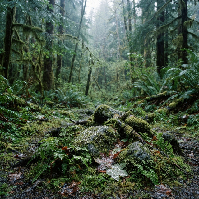Serene Green Noise Rainscape Collection for Deep Calm and Relaxation album image
