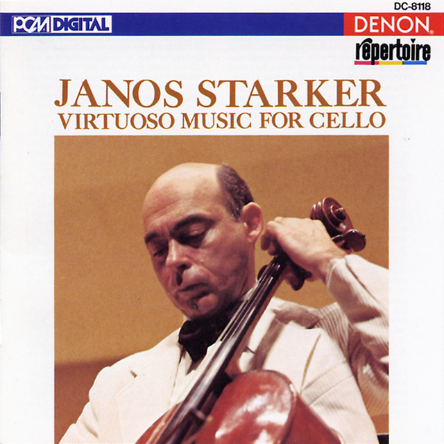 Janos Starker: Virtuoso Music for Cello cover art