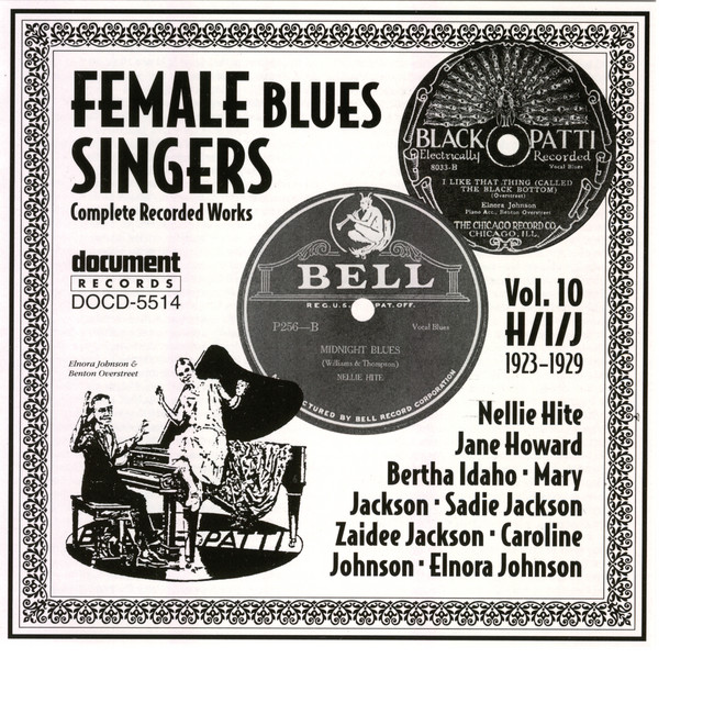 Female Blues Singers Vol. 10 H/I/J (1923-1929) cover