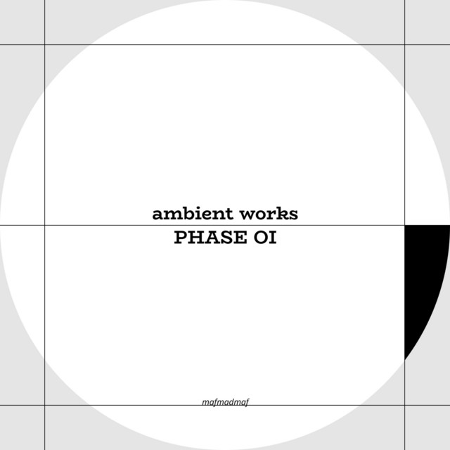 ambient works PHASE OI cover art