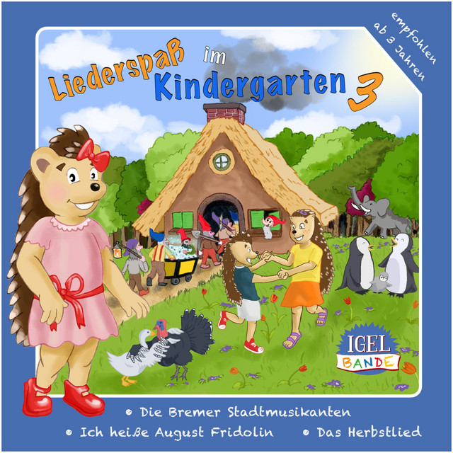 Liederspaß im Kindergarten 3 cover