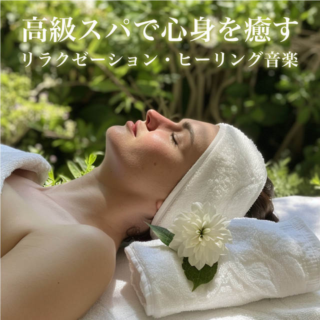 Relaxation and healing music for the body and mind at a luxury spa cover art