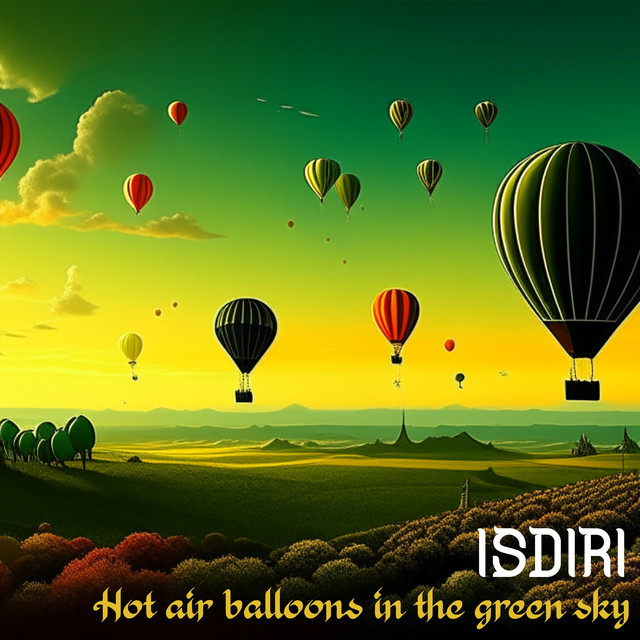 Hot Air Balloons in the Green Sky cover art