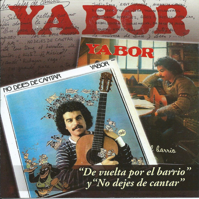 De vuelta por el barrio y No dejes de cantar cover art