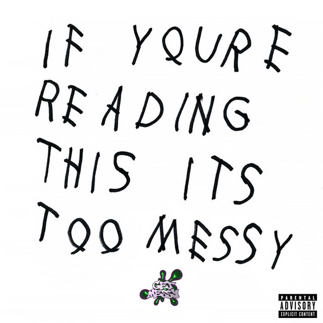 IF YOU'RE READING THIS IT'S TOO MESSY cover art