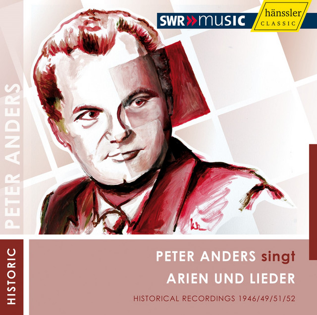Peter Anders singt Arien und Lieder cover