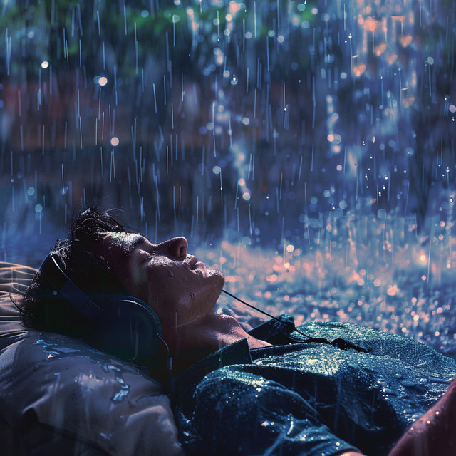 Relaxation Rain Music: Calm Harmony cover art