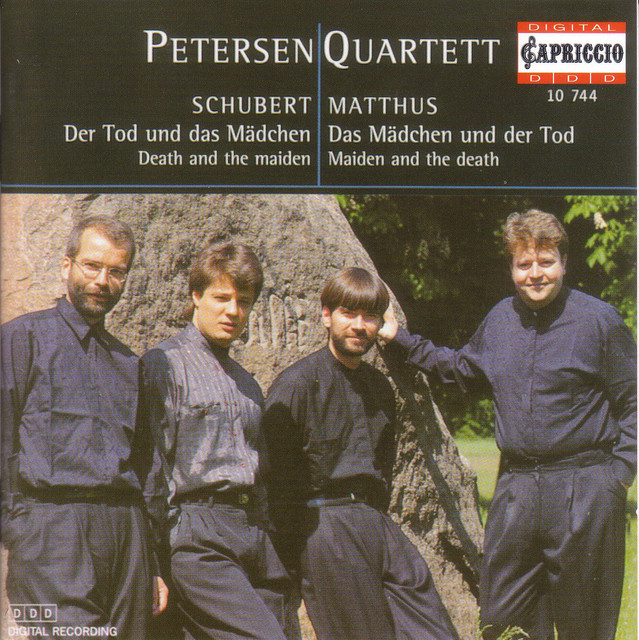 Schubert, F.: String Quartet No. 14, "Death and the Maiden" / Matthus, S.: Das Madchen Und Der Tod" cover art