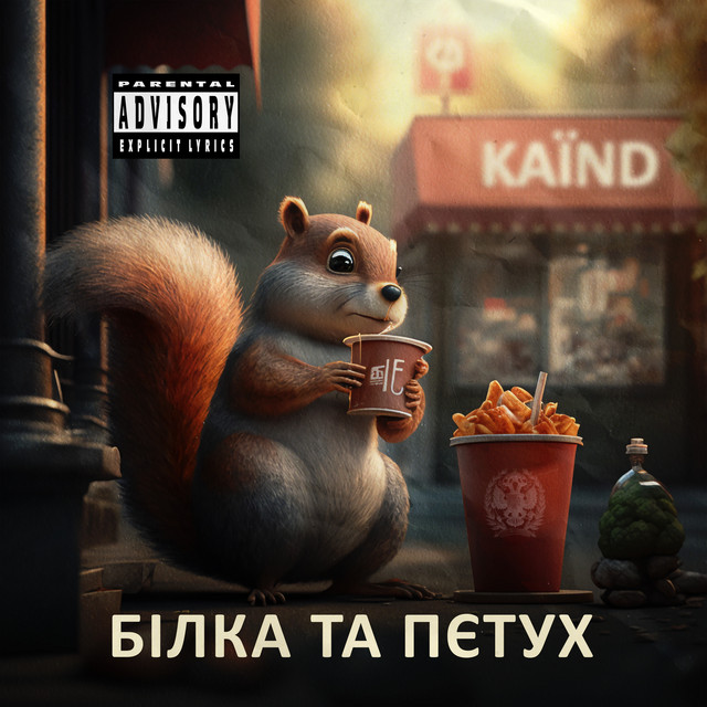 Обкладинка: Білка та пєтух — KAЇND