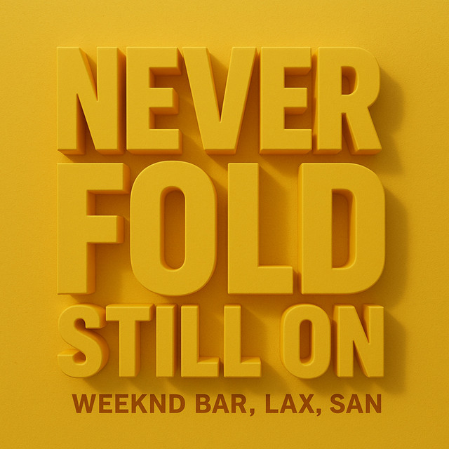 Never Fold Still On cover art