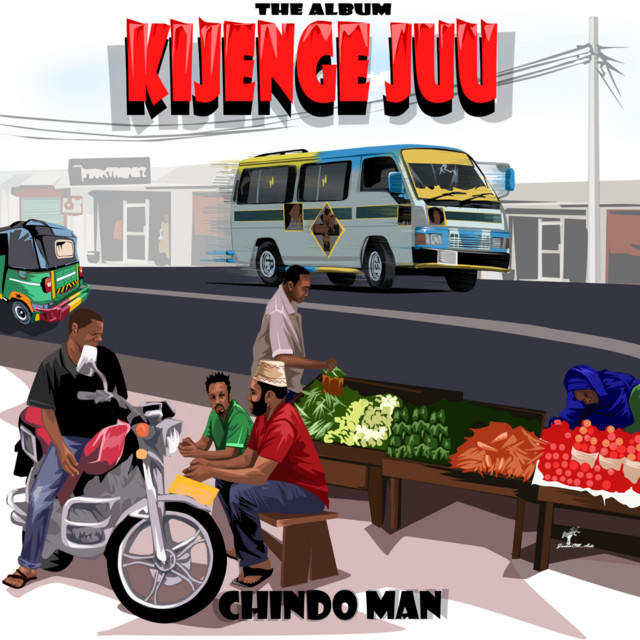 Kijenge Juu The Album cover art