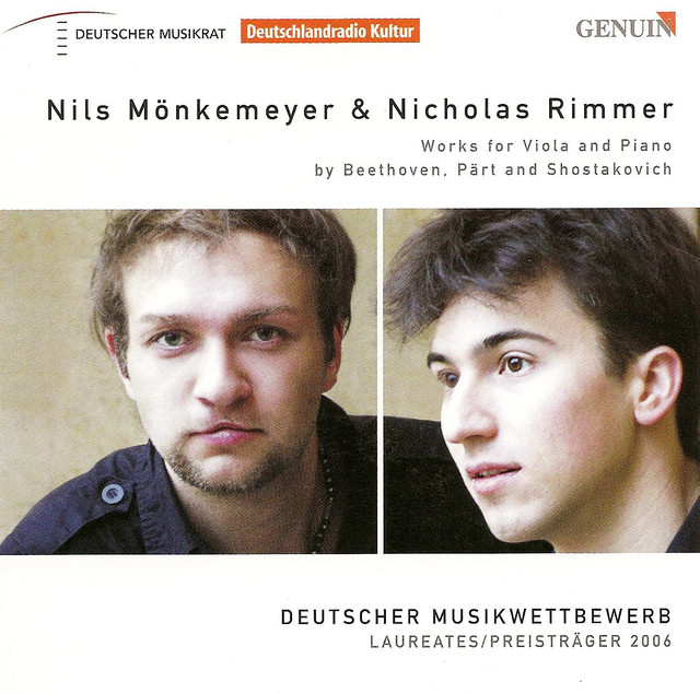 Beethoven, L. Van: Notturno, Op. 42 / Part, A.: Fratres / Shostakovich, D.: Viola Sonata, Op. 147 cover art