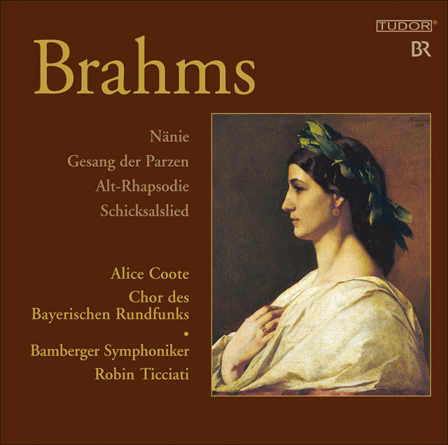 Brahms, J.: Nanie / Gesang der Parzen / Alto Rhapsody / Schicksalslied cover art