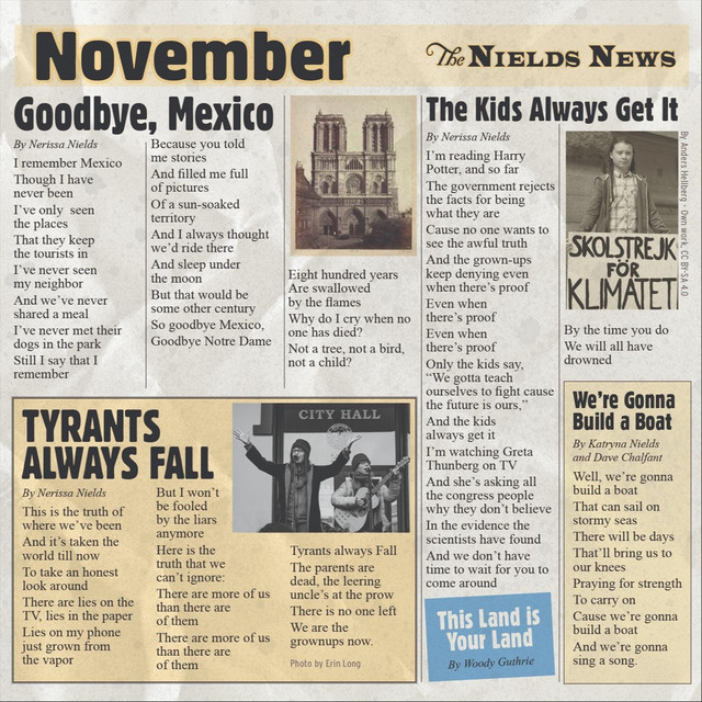 November cover art
