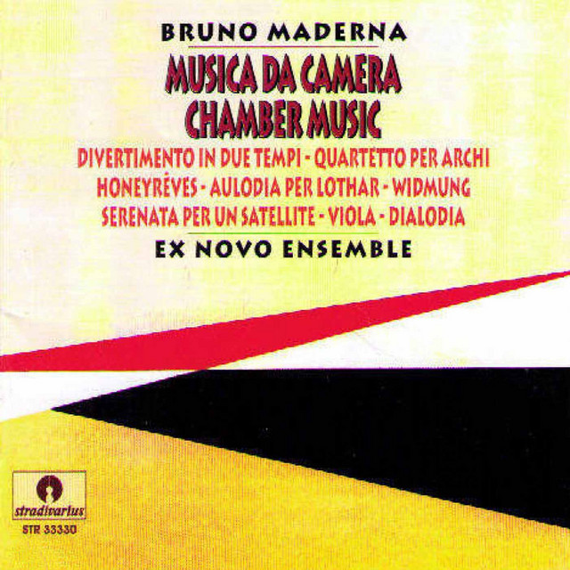 Maderna: Musica da camera cover art