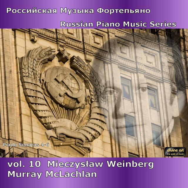 Russian Piano Music Series, Vol. 10 - Weinberg cover art