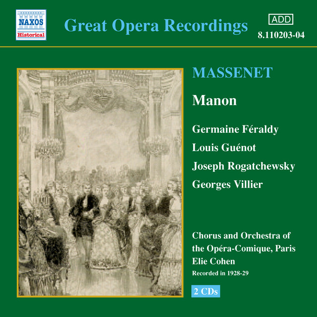 Manon, Act I: Hors d'oeuvre de choix! cover art