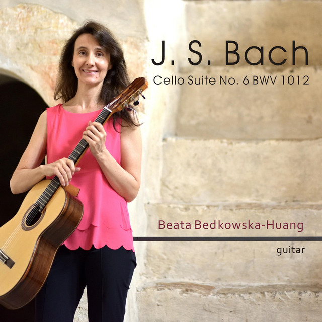 J. S. Bach Cello Suite No. 6 BWV 1012 / Guitar cover art