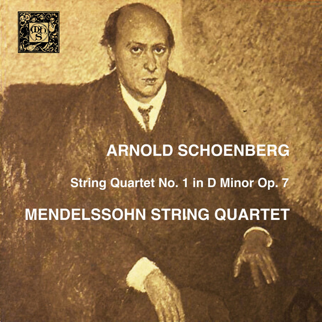 Schoenberg: String Quartet No. 1 in D Minor, Op. 7 cover