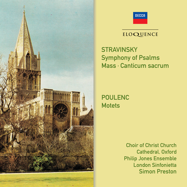 Canticum Sacrum: Dedicatio