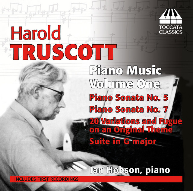 Truscott: Piano Music, Vol. 1 cover