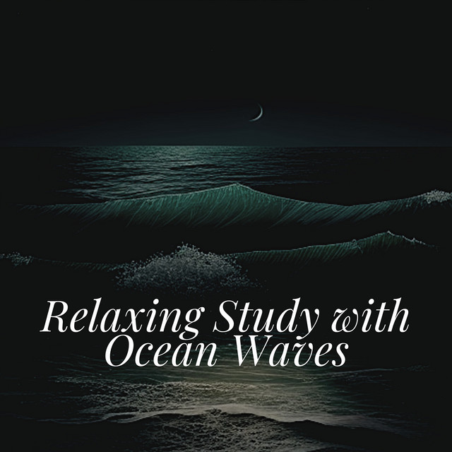Relaxing Study with Ocean Waves, Flute & Piano Songs cover art