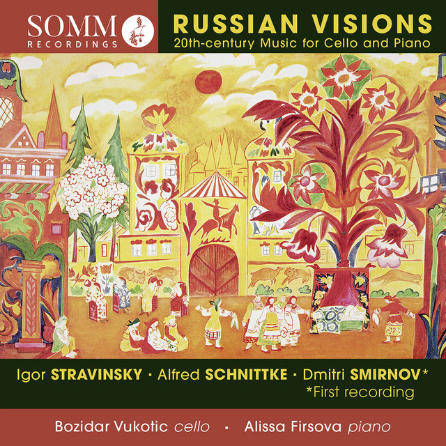 Russian Visions: 20th-Century Music for Cello & Piano cover art